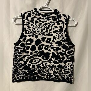 Pink Martini Women’s Black and White Tank Top